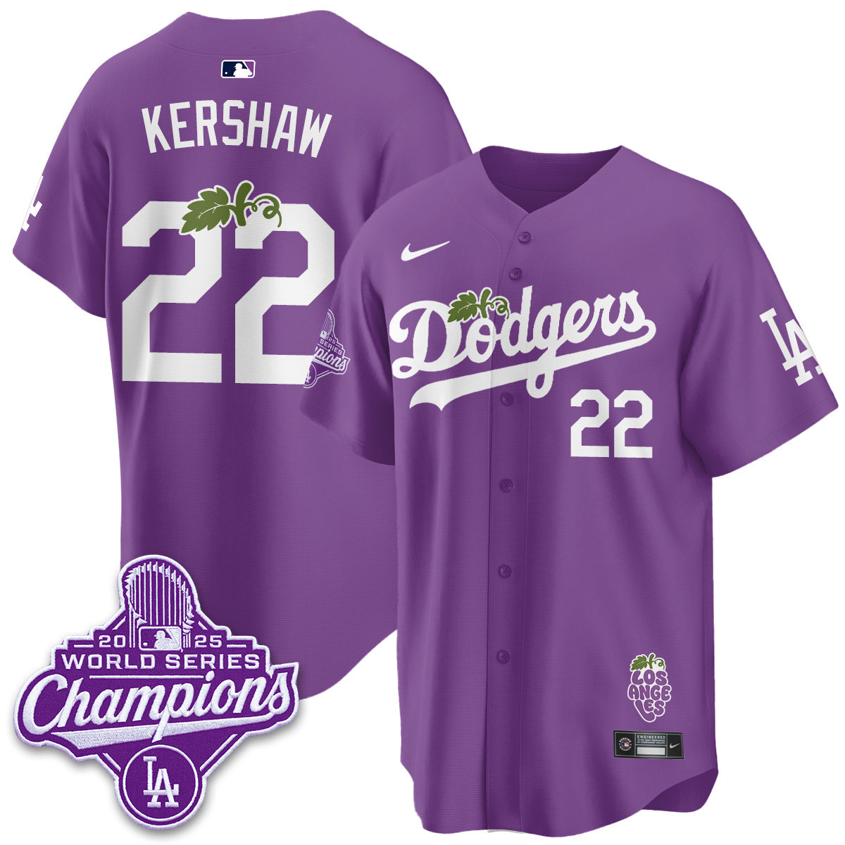 LAD Grape Edition Vapor Jersey - Stitched