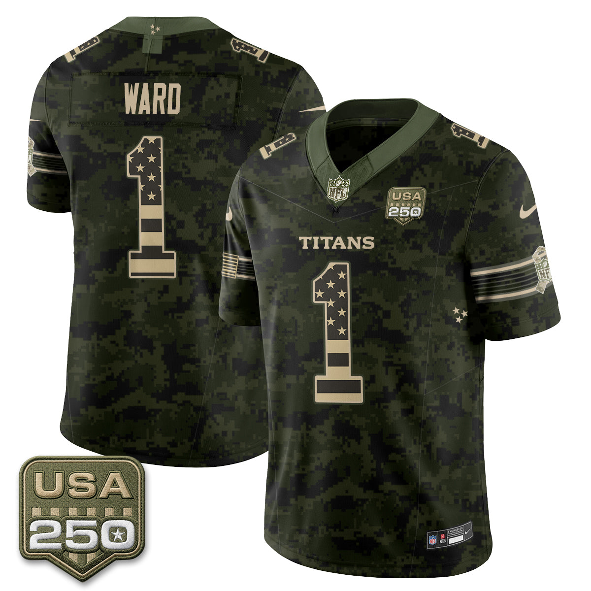 TEN 2026 Salute to Service Edition Vapor Jersey - Stitched