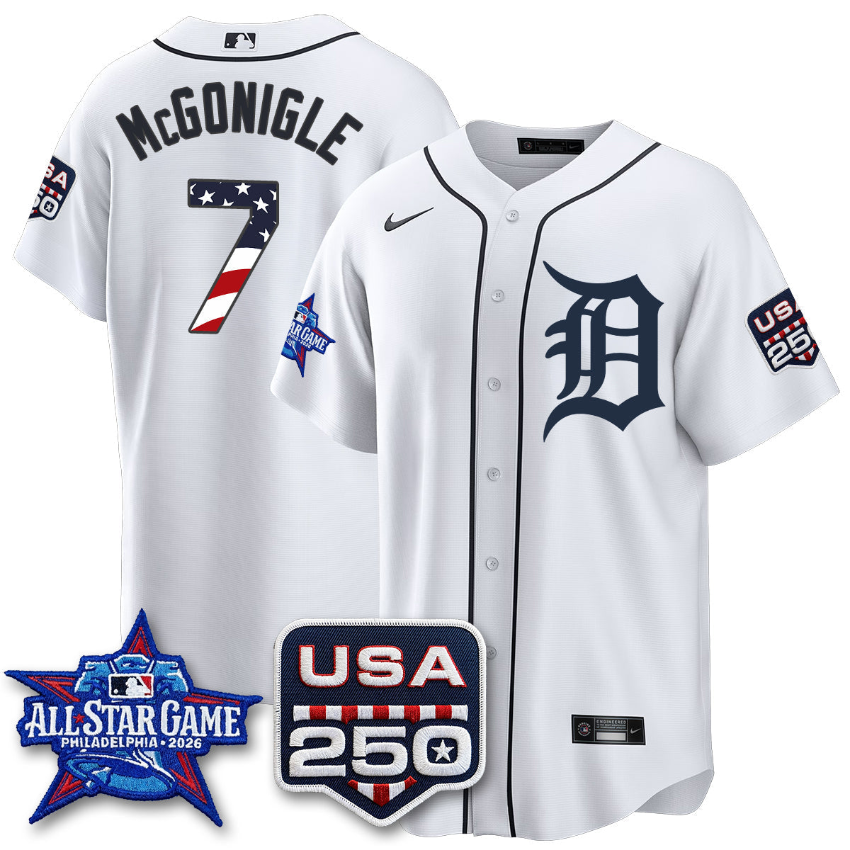 DET 2026 All Star Edition Vapor Jersey - Stitched