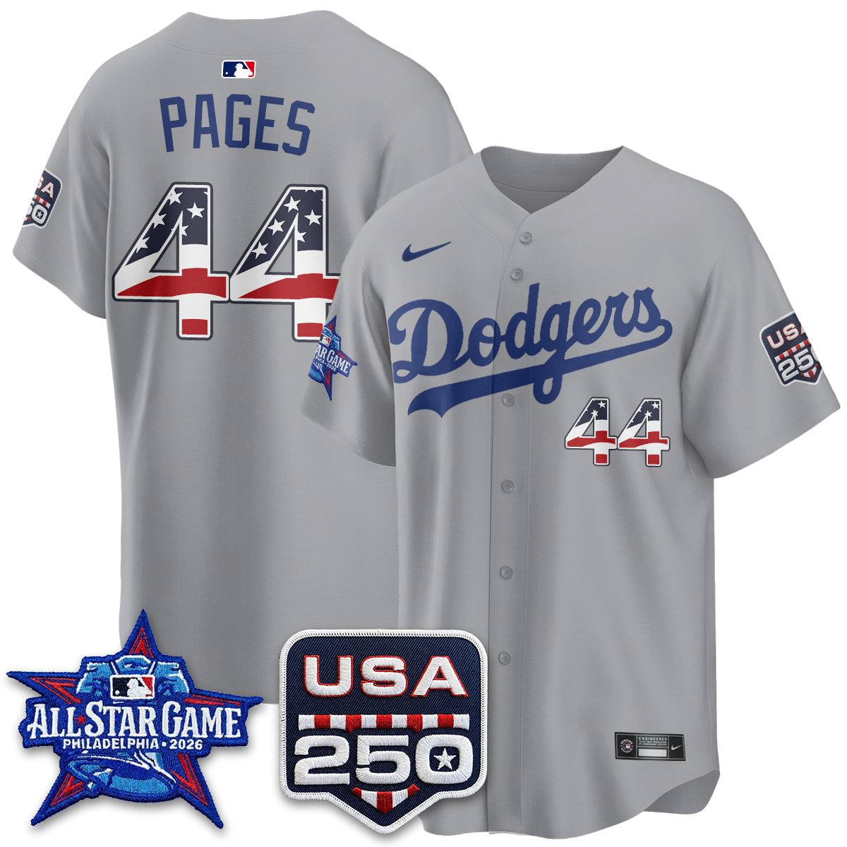LAD 2026 All Star Edition Vapor Jersey- Stitched