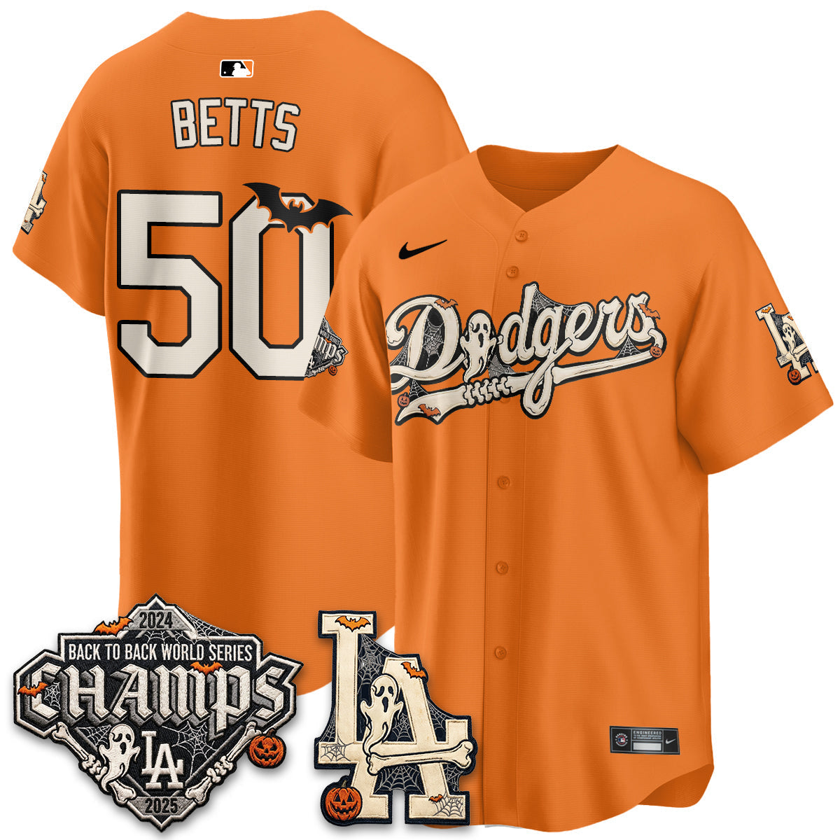 LAD Halloween 2026 Vapor Jersey - Stitched-NQD