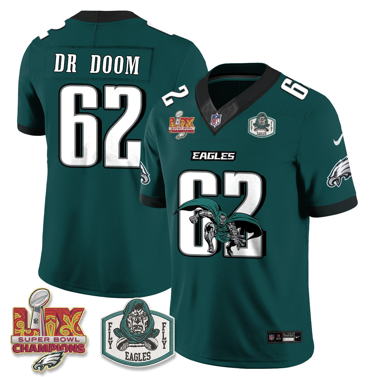 PHI x Green Cape Villain Edition Vapor Jersey - Stitched