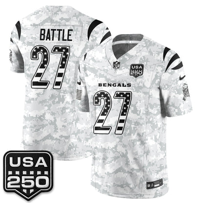 CIN 2026 Salute to Service Vapor Jersey - Stitched