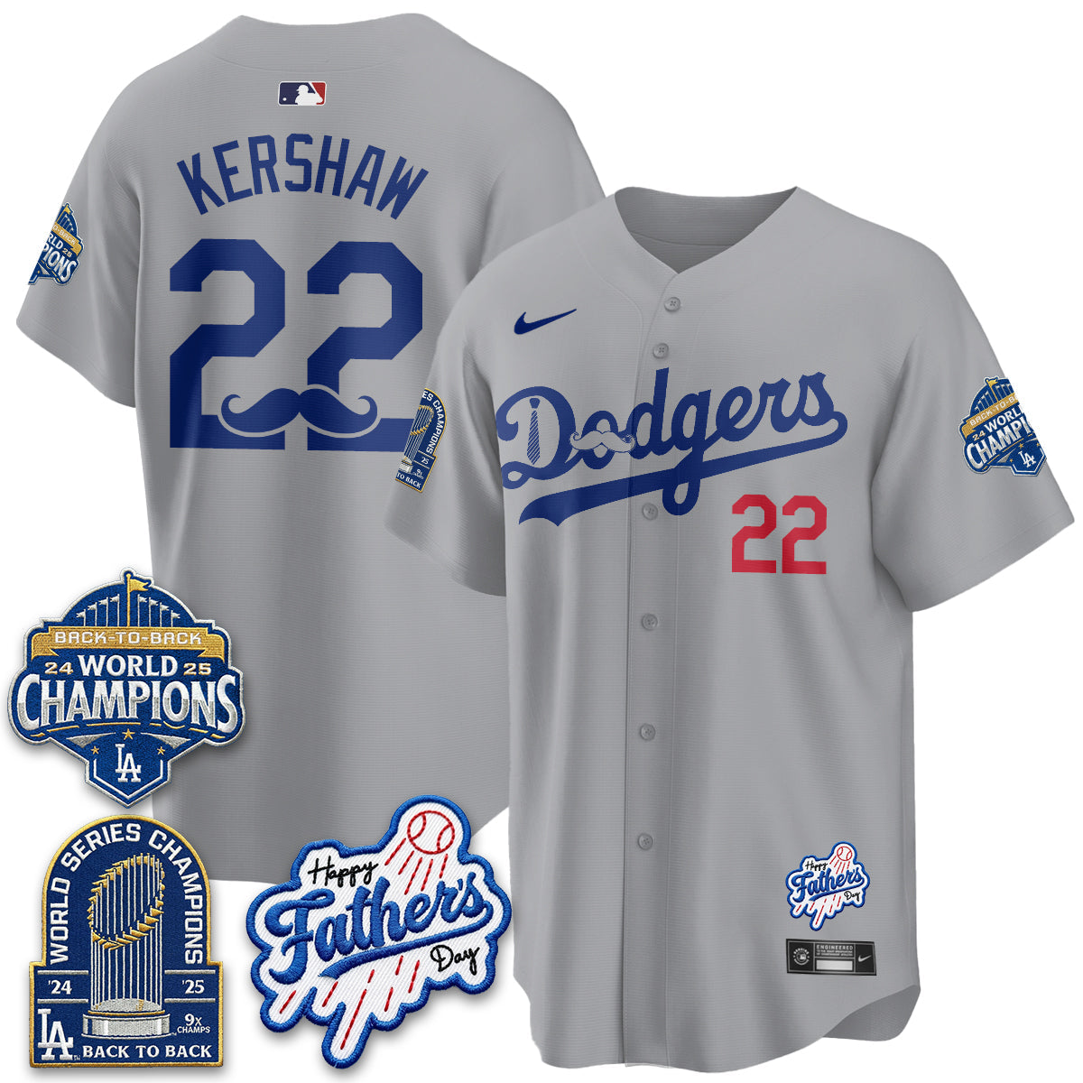 LAD Happy Father's Day 2026 Jersey - Stitched