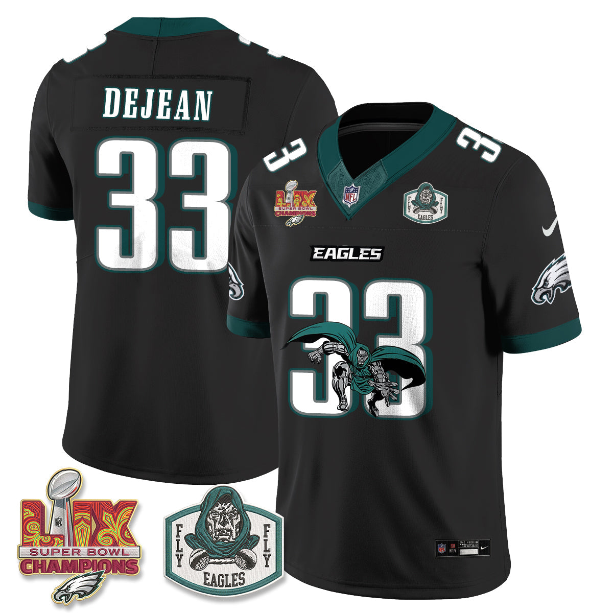 PHI x Green Cape Villain Edition Vapor Jersey - Stitched