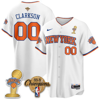 NYK 2026 NBA Champions Vapor Jersey - Stitched