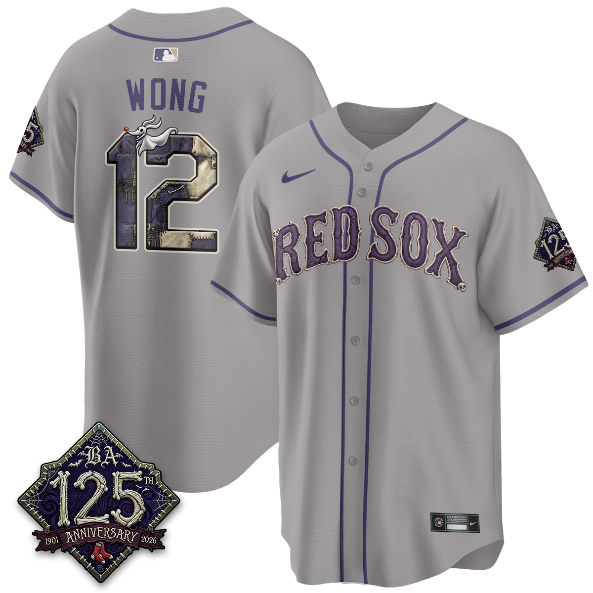 BOS Nightmare Vapor Limited Jersey - Stitched