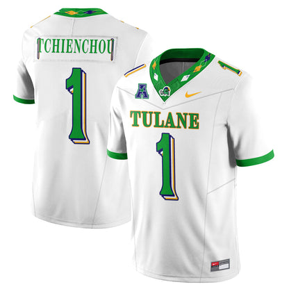 Tulane Green Wave 2026 City Football Vapor Jersey - Stitched