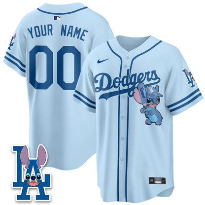 LAD x Blue Alien Edition Vapor Custom Jersey - Stitched