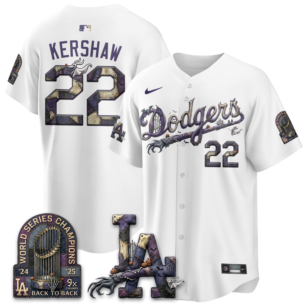 LAD Nightmare Edition Vapor Jersey - Stitched