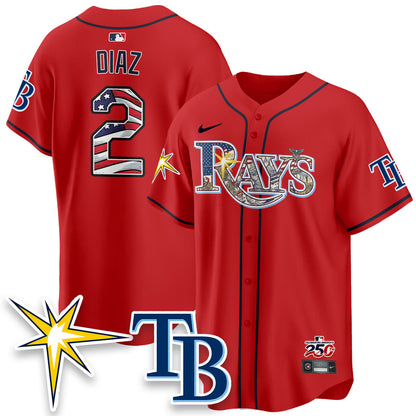 TB Independence Day USA 2026 Vapor Limited Jersey - Stitched