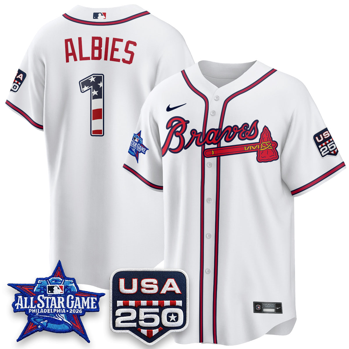 ATL 2026 All Star Game Vapor Jersey- Stitched