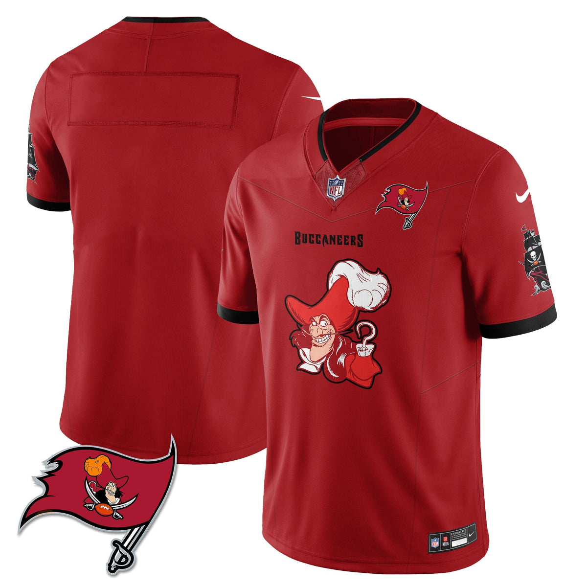 TB x Red Coat Captain Edition Vapor Jersey - Stitched