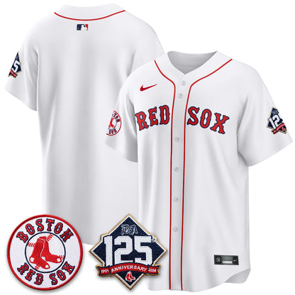 BOS 125th Anniversary Patch Vapor Jersey - Stitched-DTD