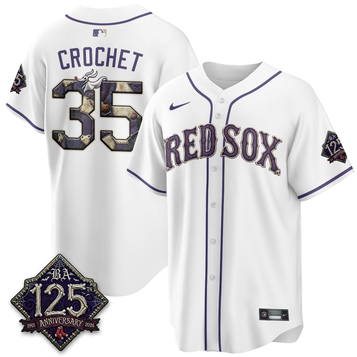 BOS Nightmare Vapor Limited Jersey - Stitched