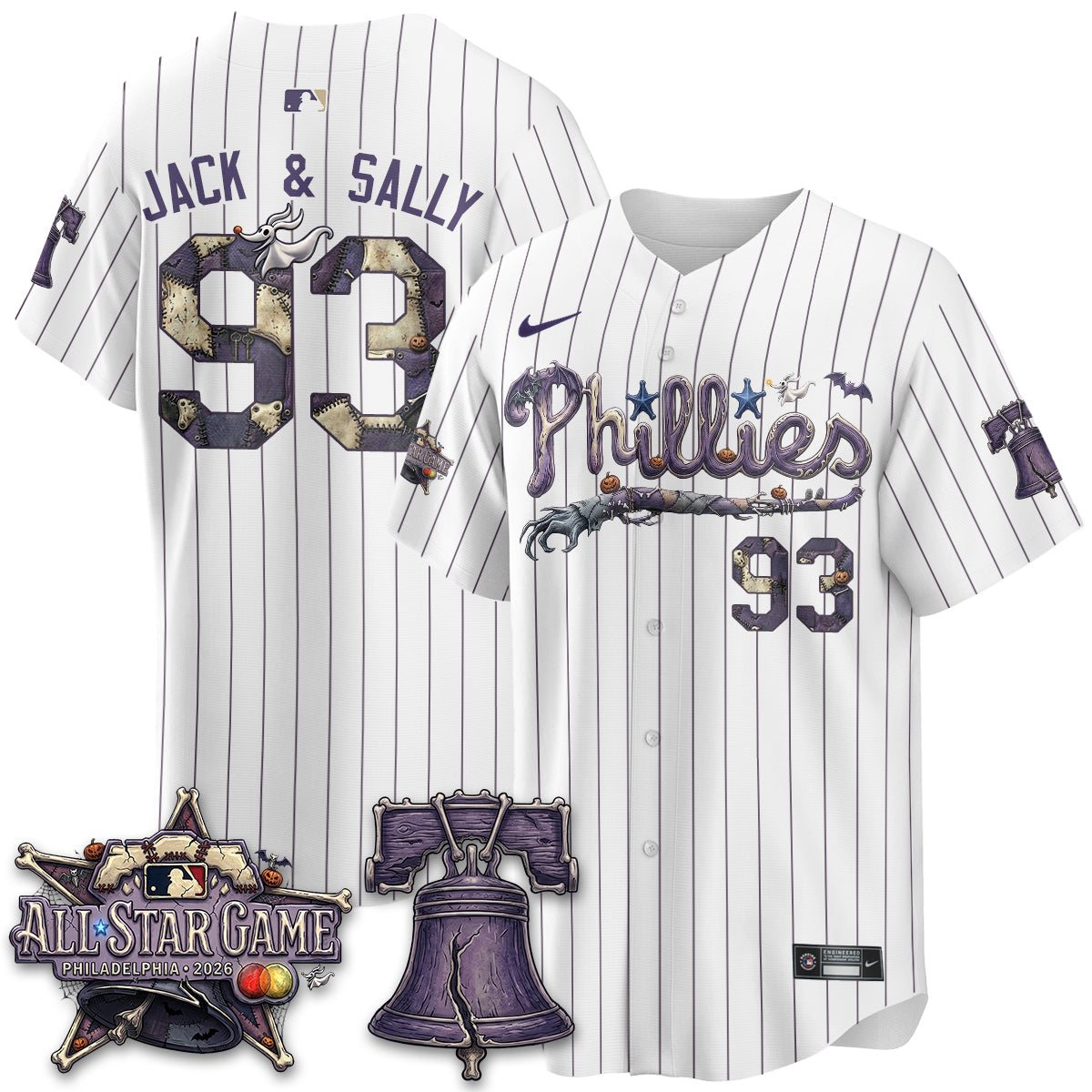 PHI Nightmare Edition Vapor Jersey - Stitched