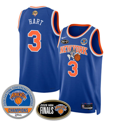 NYK 2026 NBA Eastern Conference Champions x Bunny Vapor Jersey - Stitched