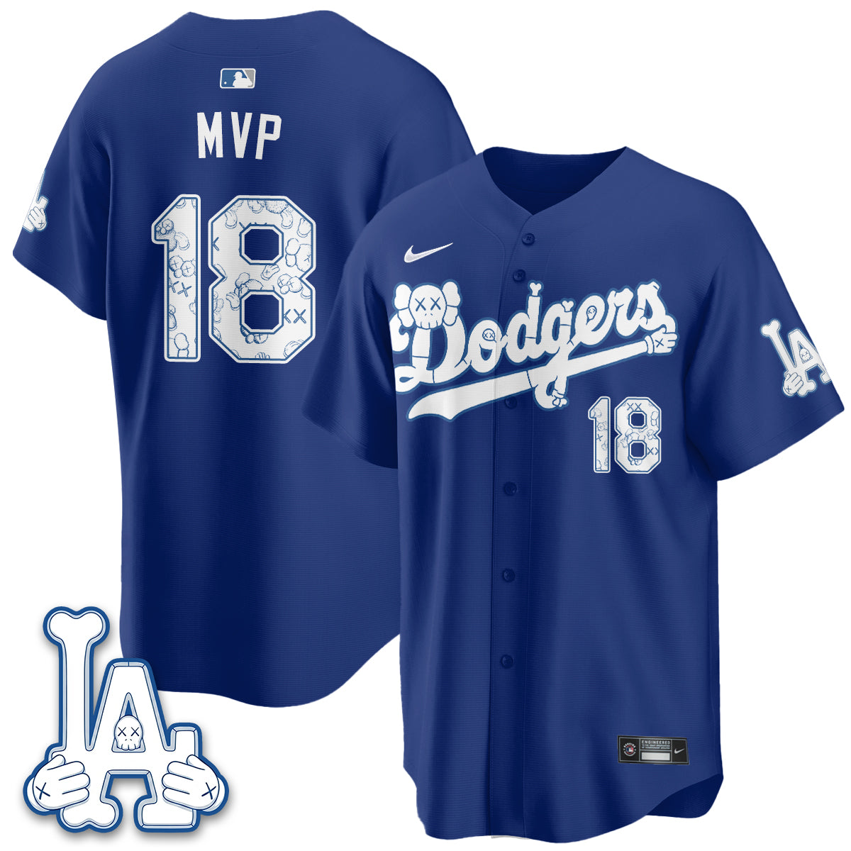 LAD x KAWS Edition Vapor Jersey V2- Stitched