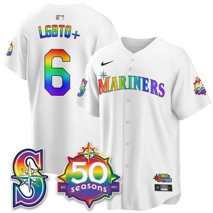 SEA Happy Pride Month Vapor Jersey - Stitched