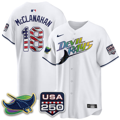 TB Independence Day USA 2026 City Connect Vapor Jersey - Stitched
