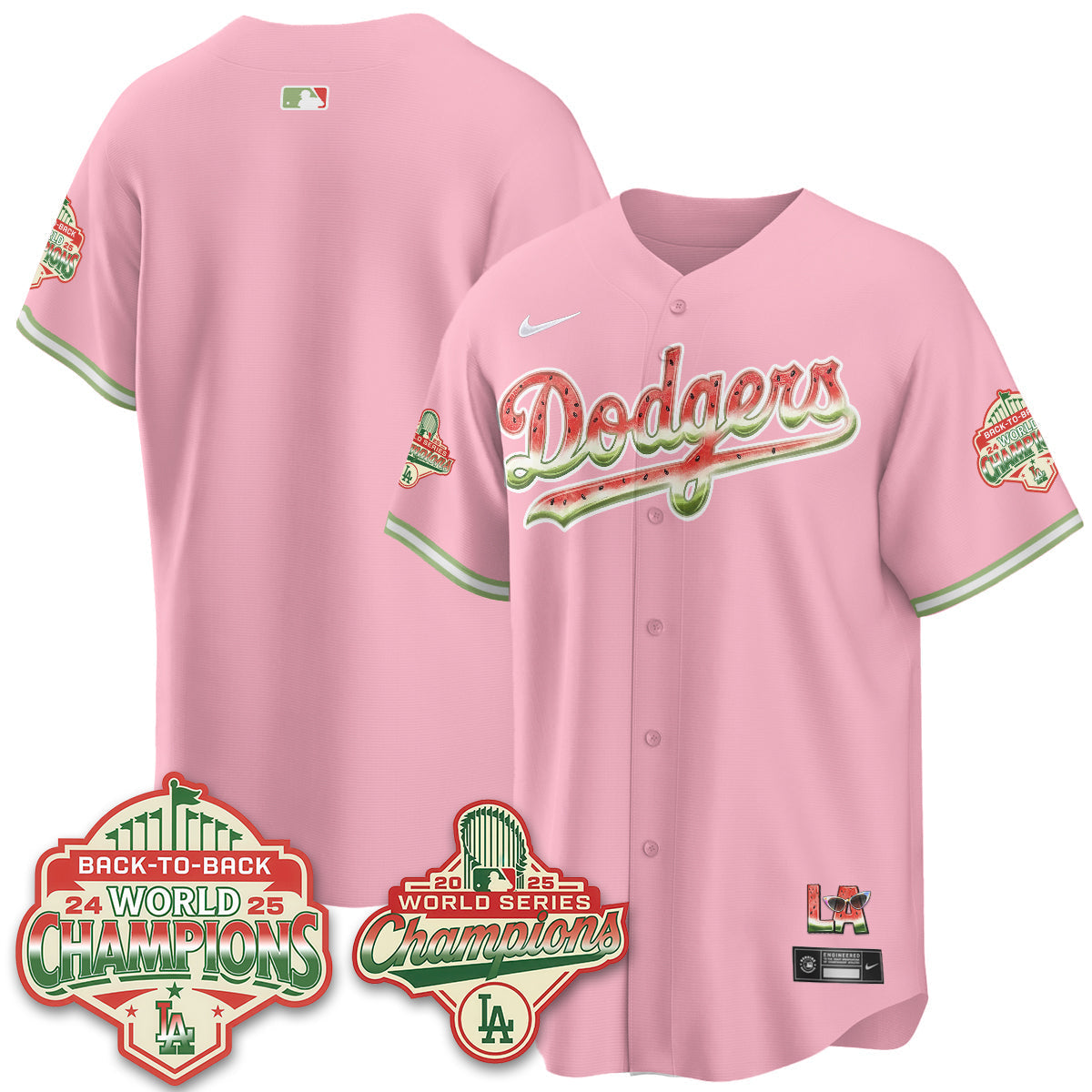 LAD National Watermelon Day Vapor Jersey - Stitched