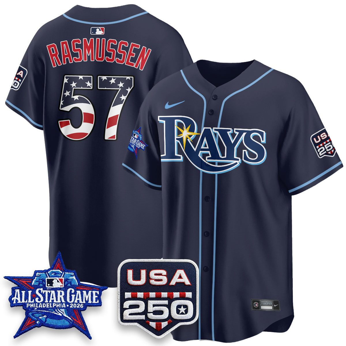 TB 2026 All Star Edition Vapor Jersey - Stitched