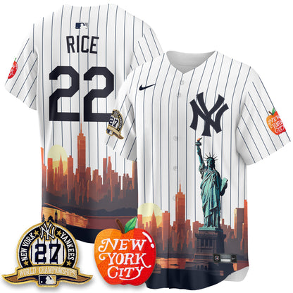 NYY City Edition Vapor Jersey - Stitched
