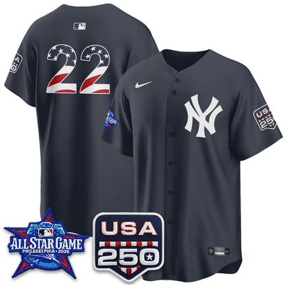 NYY  2026 All Star Edition Vapor Jersey - Stitched
