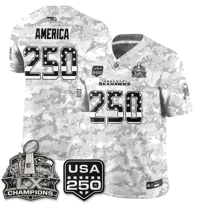 SEA 2026 Salute to Service Edition Vapor Jersey - Stitched