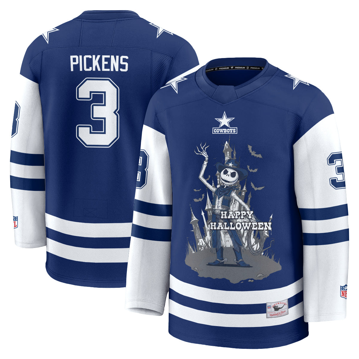 DAL x Nightmare Halloween 2026 Edition Hockey Jersey - Printed