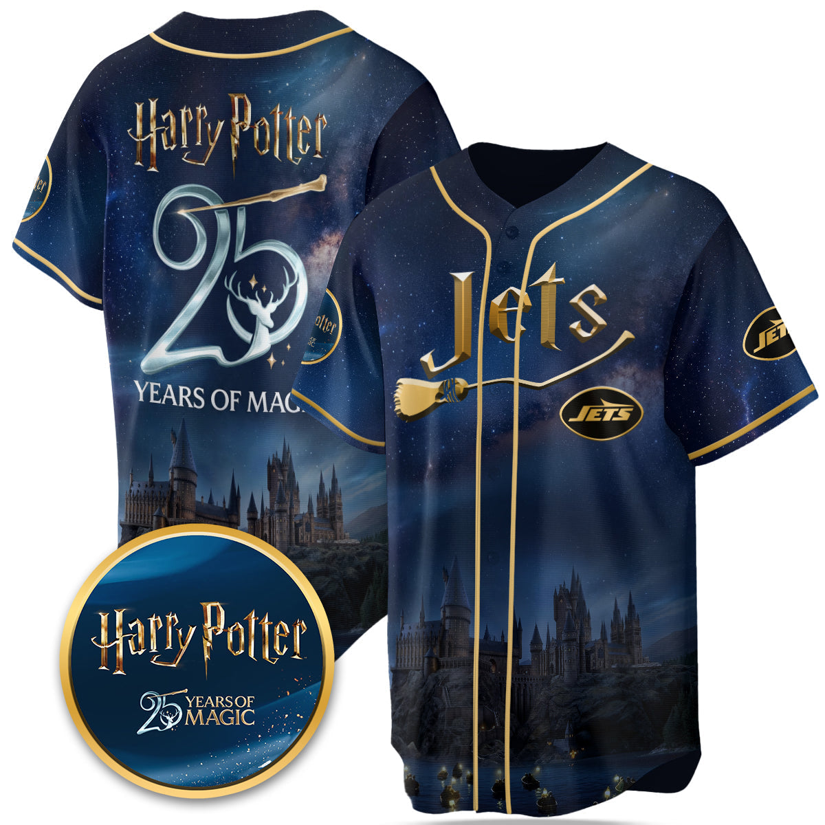 Football Team x HP 25 Years of Magic Limited Edition Jersey - Printed