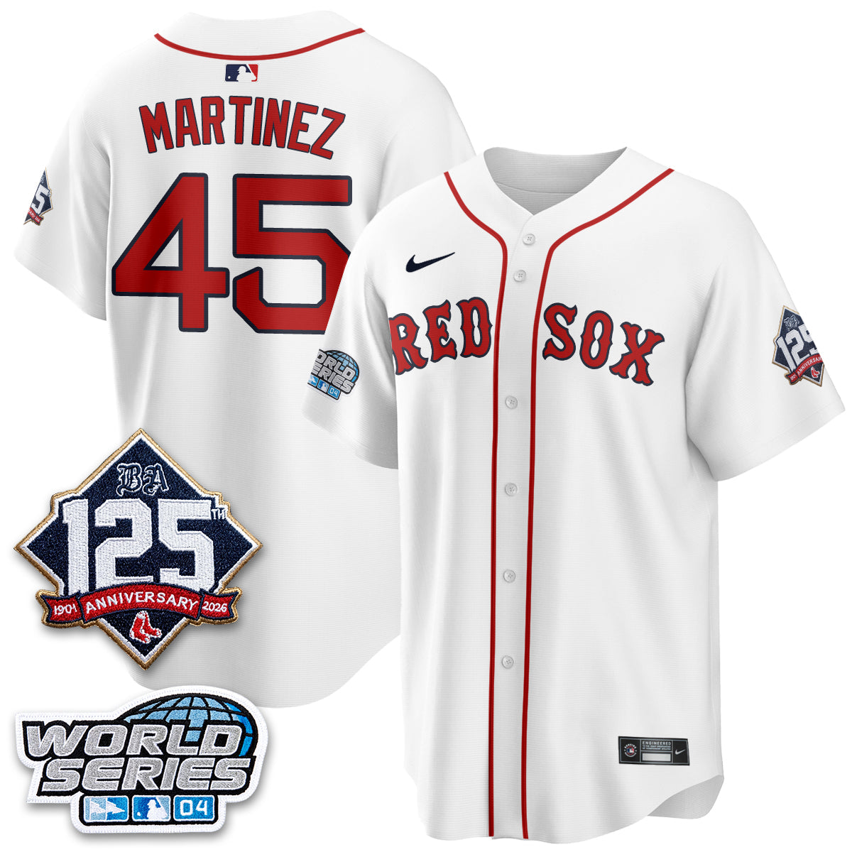 BOS Throwback 2004 Vapor Jersey - Stitched