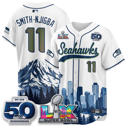 SEA City Edition Vapor Baseball Jersey - Stitch