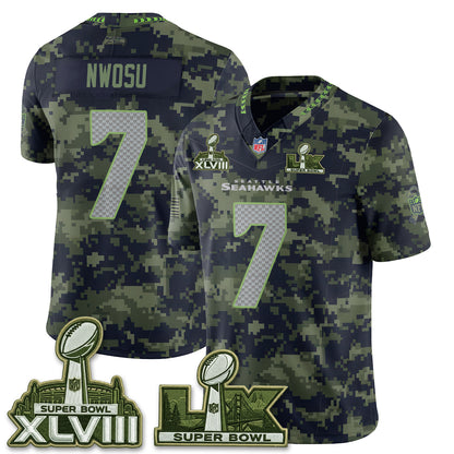 SEA 2026 Salute to Service Edition Vapor Jersey V2- Stitched