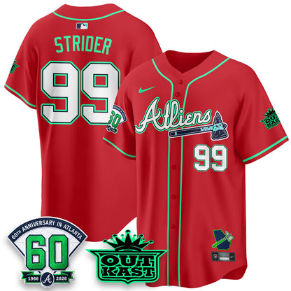 ATL x Atliens Cool Base Galaxy Version Jersey - Stitched-NQD