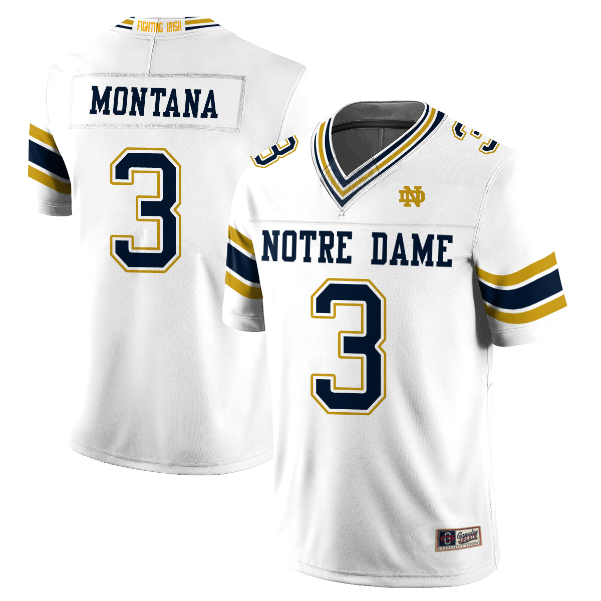 ND 2026 Shamrock Series Football Vapor Jersey - Stitched
