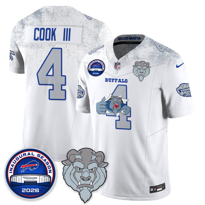 BUF x Hairy Blue Beast Edition Vapor Jersey - Stitched