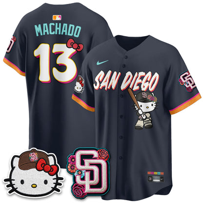 SD 2026 City Connect x Meow KT Vapor Limited Jersey - Stitched-NQD