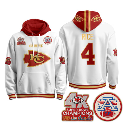 KC 4X Champs Gold Edition Hoodie - Stitched