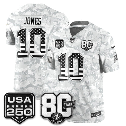SF 2026 Salute to Service Edition Vapor Jersey - Stitched