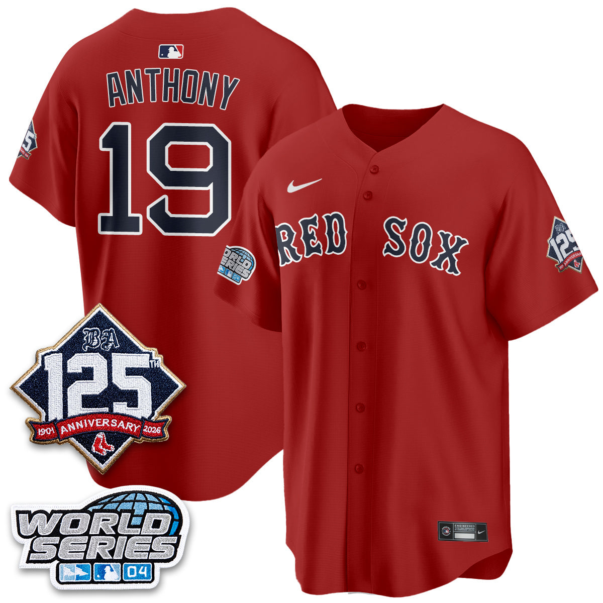 BOS Throwback 2004 Vapor Jersey - Stitched