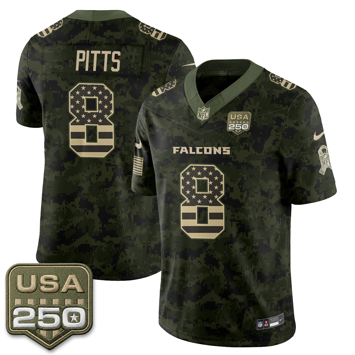 ATL 2026 Salute to Service Vapor Jersey - Stitched