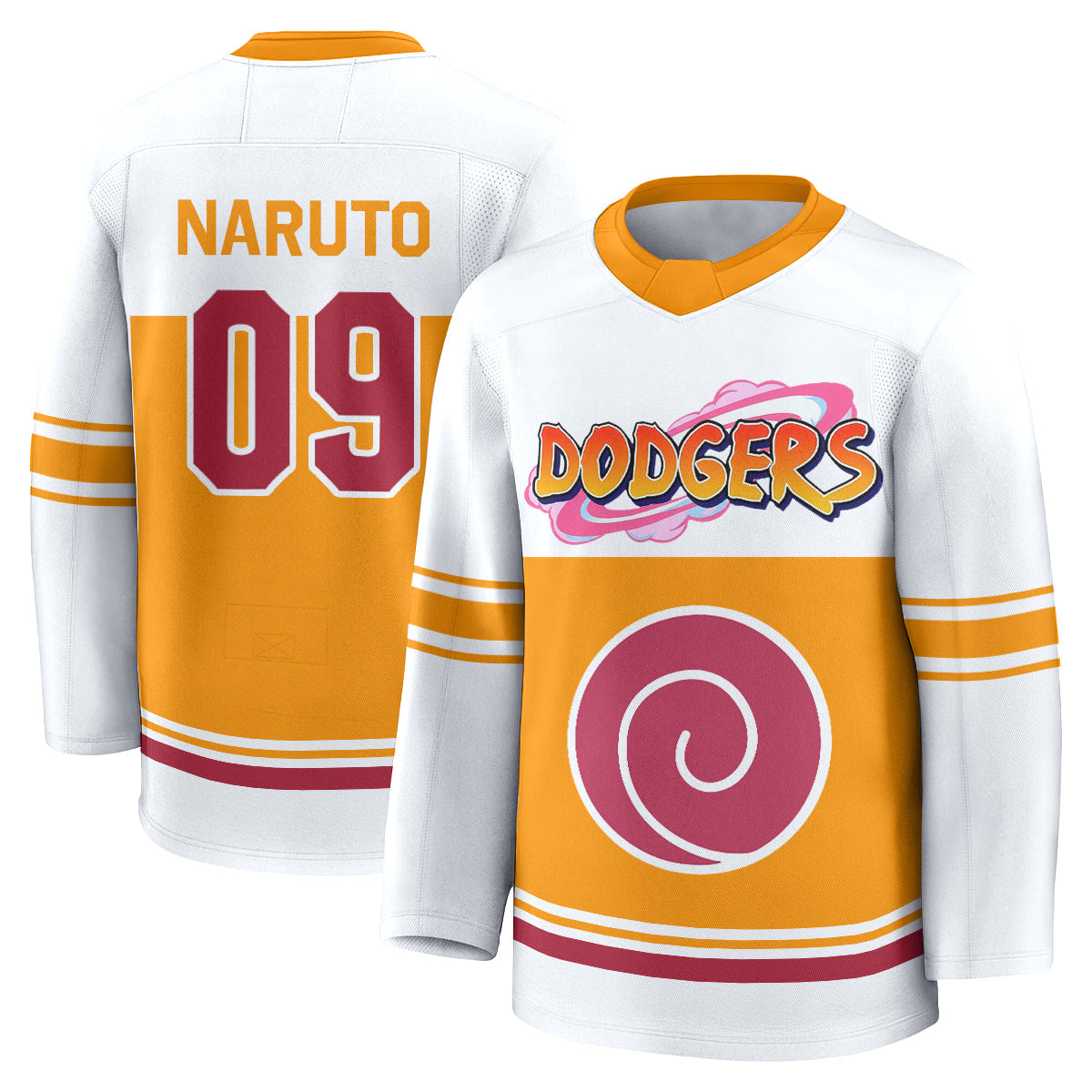 LAD Naruto Edition Vapor Hockey Jersey - Stitched