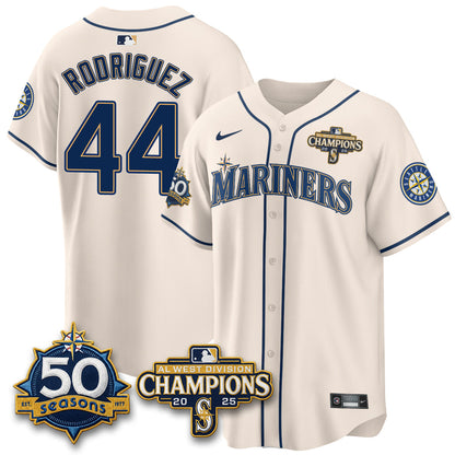 SEA Vapor Premier Limited Jersey - 50th Anniversary & AL West Division Champions - Steelheads Community Funds - Stitched