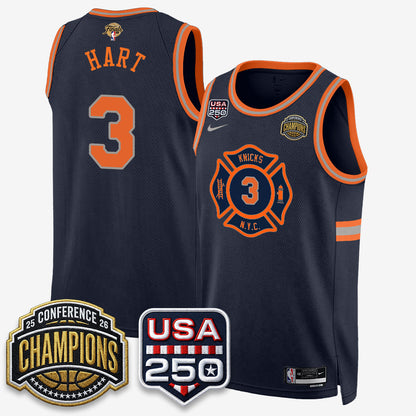 NYK 2026 NBA Eastern Conference Champions City Edition Jersey - Stitched