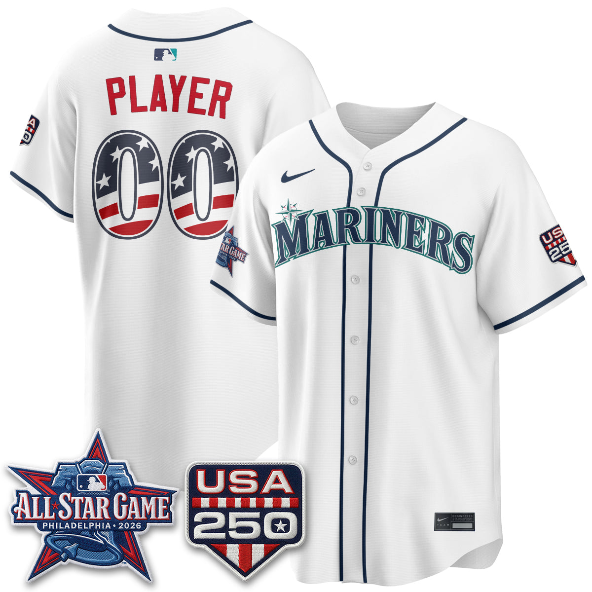 SEA 2026 All Star Edition Vapor Custom Jersey - Stitched