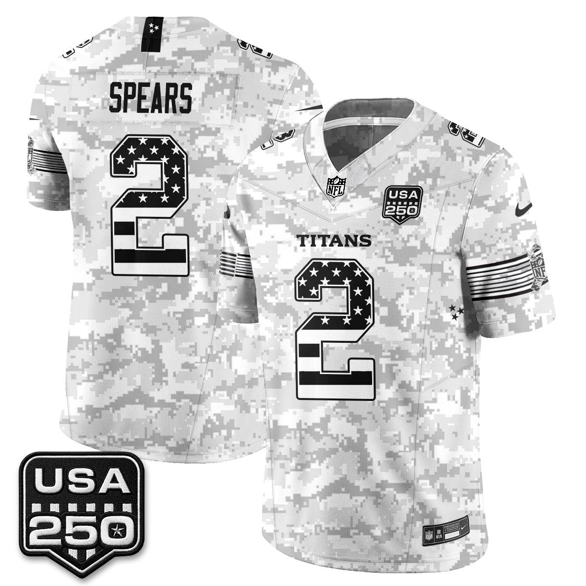 TEN 2026 Salute to Service Edition Vapor Jersey - Stitched