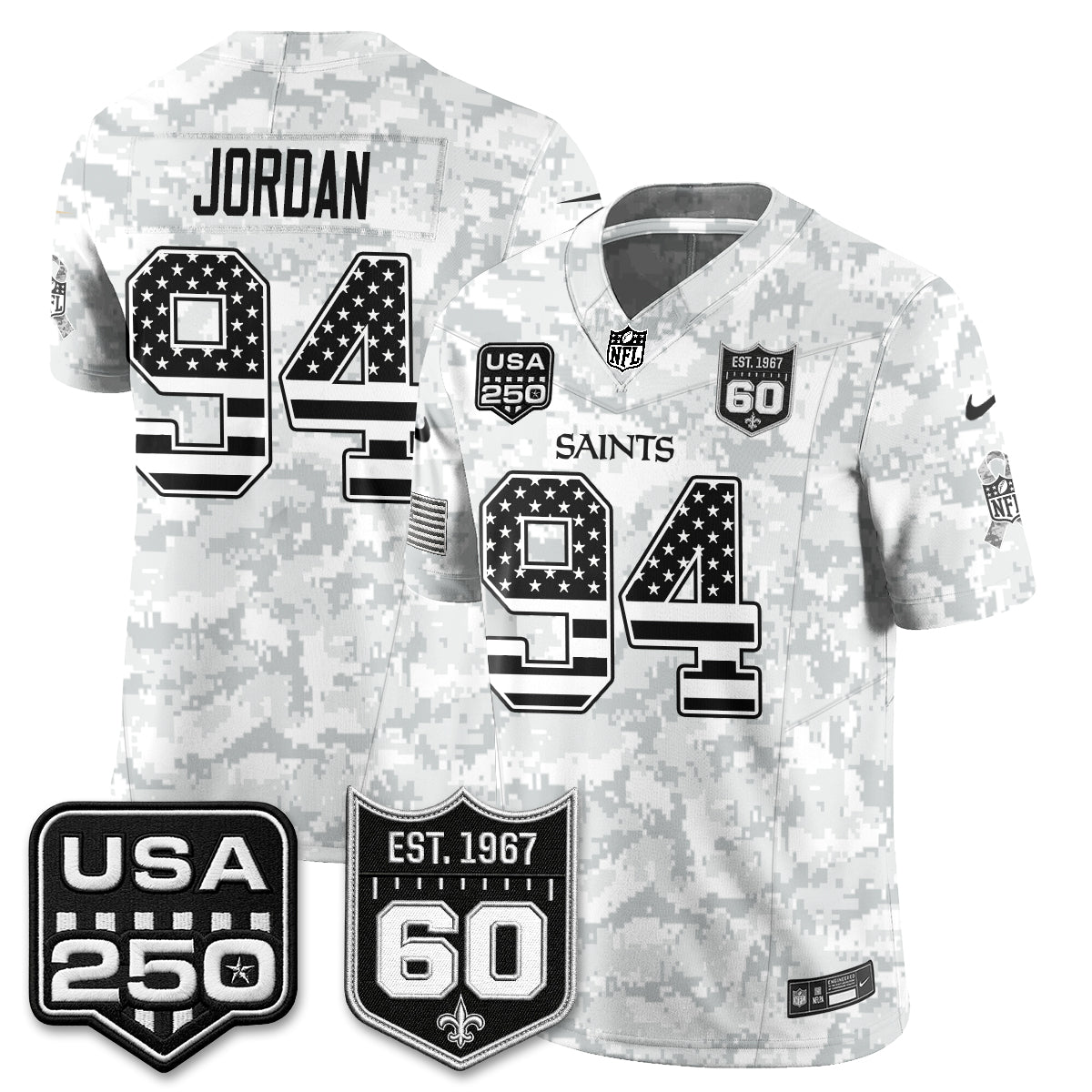 NO 2026 Salute to Service Vapor Jersey - Stitched