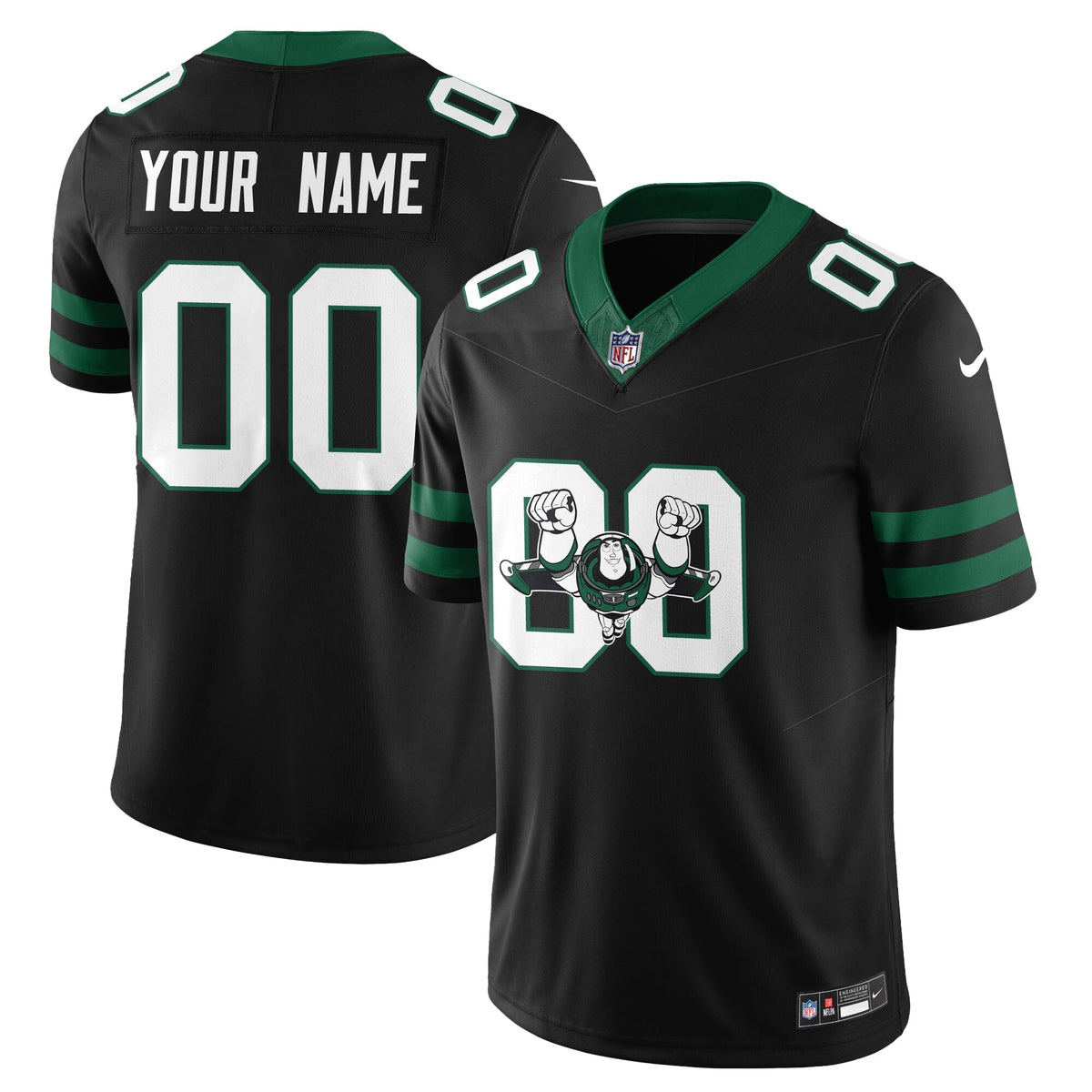 NYJ x Infinity & Beyond Hero Edition Vapor Custom Jersey - Stitched