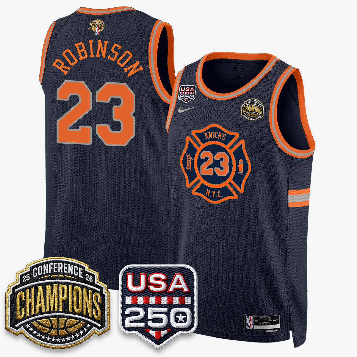 NYK 2026 NBA Eastern Conference Champions City Edition Jersey - Stitched